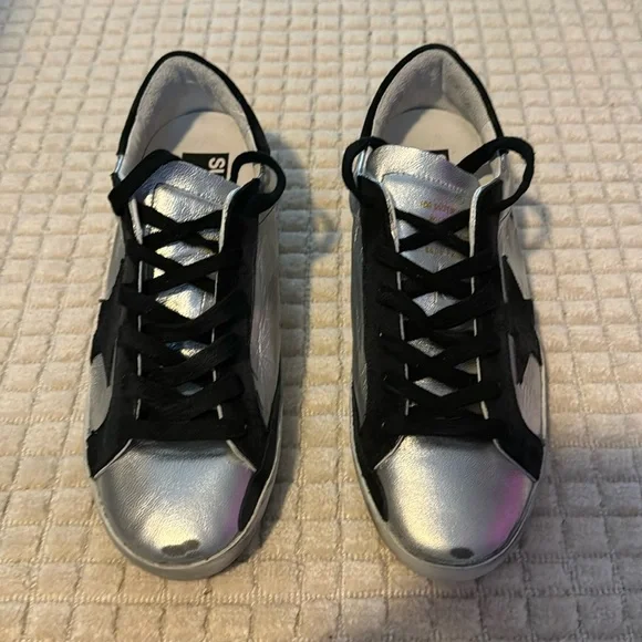 NEW Golden Goose silver & black. Most sought after style Sold out immediately - Picture 3 of 8